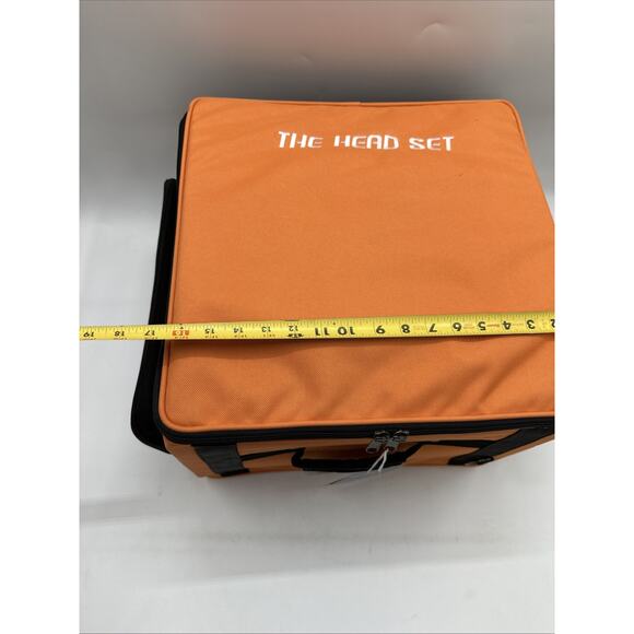 The Head Set Storage And Protection Box/tote Divided Compartments W/strap - Picture 11 of 16